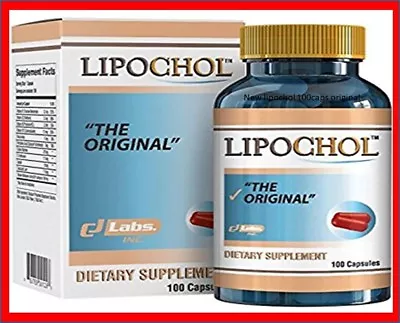 LIPOCHOL Natural Liver & Gallbladder Cleanser Detox Supplement For Liver Health • $20.95