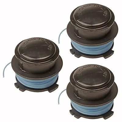 Spool & Line For MCCULLOCH EL8 EL9 EL10 XT200 XT25 TRIM MAC 210 Strimmer X 3 • £20.37