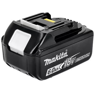 Makita Genuine BL1860 18V 6.0ah Lithium-ion LXT Battery UK • £81.49