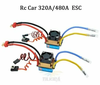 $32.98 • Buy RC 160A/320A/480A ESC 380/540/775 Brushed Motor Speed Controller Dual Mode Plug 