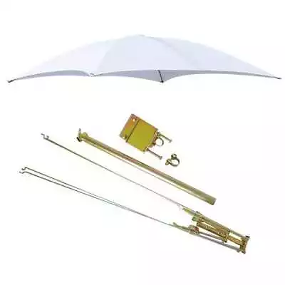 $128.99 • Buy Tractor Umbrella Assy For ROPS Mounts 54  10 Oz. Duck Canvas - White