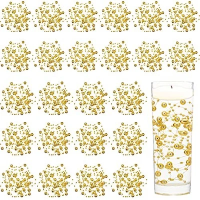 $16.14 • Buy 24 Pcs Artificial Pearl String For Floating Candle Faux Pearls Beads String Pe