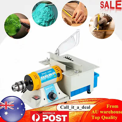 350W Multifunction Jewelry Rock Polishing Buffer Bench Lathe & Polisher Machine • $122.88