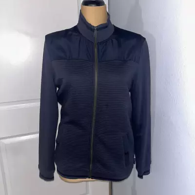 Ted Baker Navy Sardin Quilted Zip Up Jacket 3 • $50