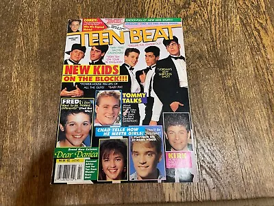 Teen Beat Magazine February 1990 NKOTB Alyssa Milano Madonna John Stamos • $39.99