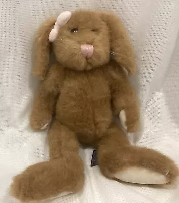 Boyds Bears Bunny Collectable Musical 12” Plush Stuffed Bunny Easter 1985-97 • $7