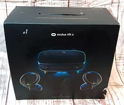 Oculus Rift S VR PC Console Headset & Controller 110 Degrees With Box - FREE SH • $189