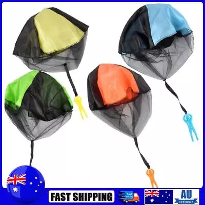 Hand Throwing Kids Mini Play Parachute Toy Man Model Outdoor Sports Toys • $7.69