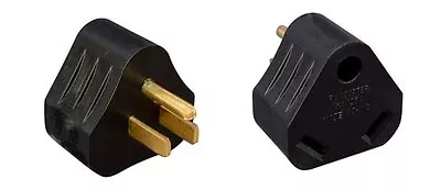 $5.95 • Buy RV Electrical Adapter Plug 15AMP Male To 30AMP Female Motorhome Camper