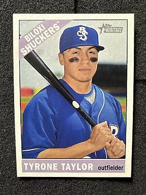 TYRONE TAYLOR #71 2015 Topps Heritage Minor League Edition QTY Rookie/Prospect • $1.49