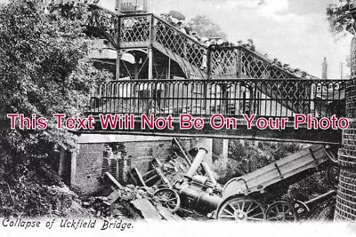 SX 5095 - Collapse Of Uckfield Bridge Sussex C1903 • $4.91