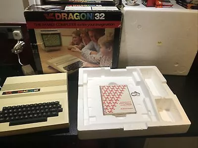 £300 • Buy Rare Vintage Dragon 32 Computer System Boxed Tested Working