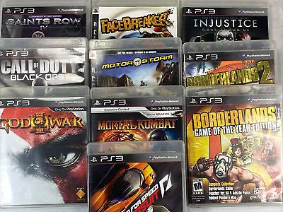 Playstation 3 Games Lot Pick And Choose • $14.99