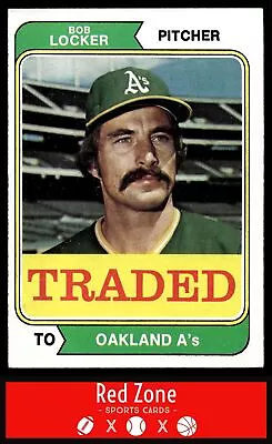 1974 Topps - #62T Bob Locker EX • $0.99