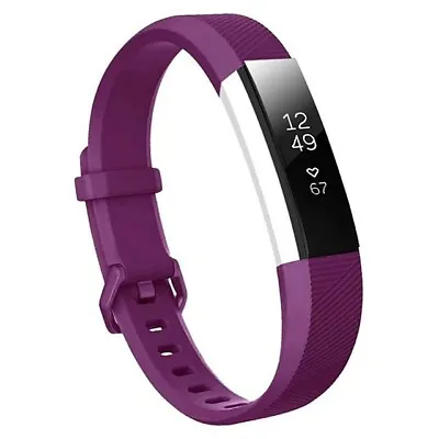 $5 • Buy Fitbit Alta HR Band Replacement Strap Wristband Bracelet Fitness Purple Small