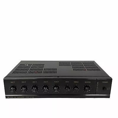 TOA A-1031 PA Mixer Amplifier 30W Stereo Microphone Sound Control • £39.99