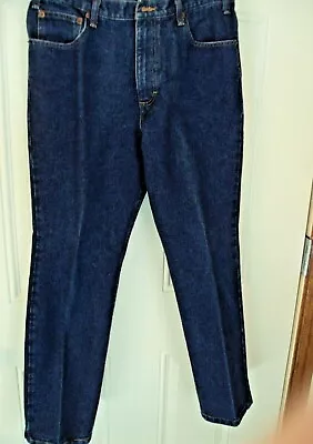 Canyon River Blues Mens Jeans Size 34  X 29  Dark Blue Denim Cotton Mexico • $5