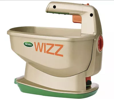 Scotts Wizz 2500 Sq. Ft. Handheld Broadcast Spreader Of Lawn Seed Battery Power • $19.99