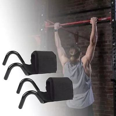 Power Lifting Hooks Lifting Wrist Straps For Weightlifting Sports Exercise • $15.06