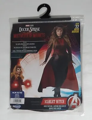 Women Heroine Scarlet Witch Cosplay Costume Marvel Wanda Adult M 8/ 10 • $57.90