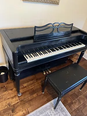 Vintage UpRight Baldwin Acrosonic Spinet Piano Circa 1947 • $150