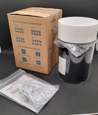 $2.88 • Buy Automatic Vacuum Canister For Coffee & Food Storage, Airtight Sealed Rechargeabe