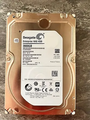 Seagate Enterprise NAS HDD 2TB ST2000VN0001 • £35