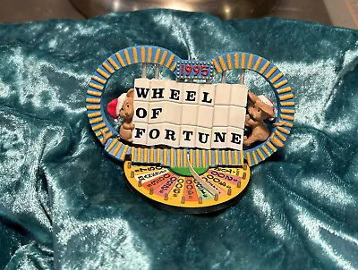 HTF VTG HALLMARK KEEPSAKE Christmas ORNAMENT WHEEL OF FORTUNE EDT. Ship $ 3.00 • $7.10