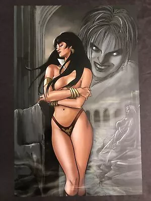 Vampirella Throne Of Skulls #18 COVER Dynamite Comics Poster 8x12 Jose Malaga • $14.99