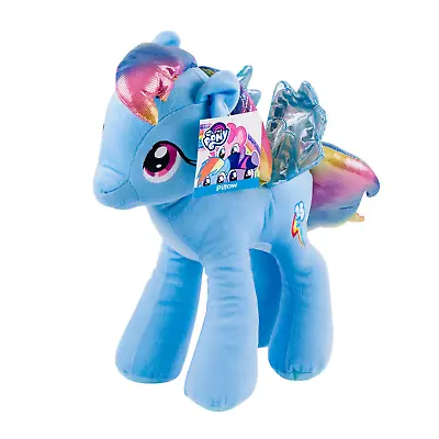 New My Little Pony Rainbow Dash Stuffed Cuddle Pillow Pal Large 19  • $22.40