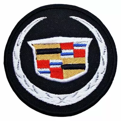 $9.25 • Buy Cts CADILLAC  Cars Logo 3  Iron-on Or Sew-on Embroidered Applique Patch