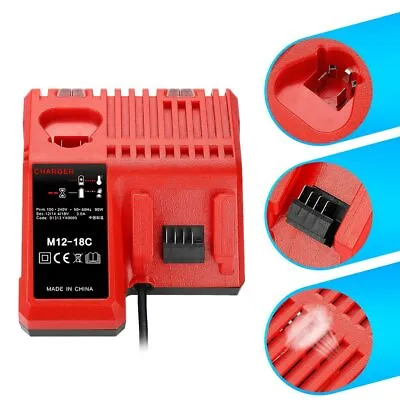 M12-18C Li-ion Battery Charger For Milwaukee  • $68.99