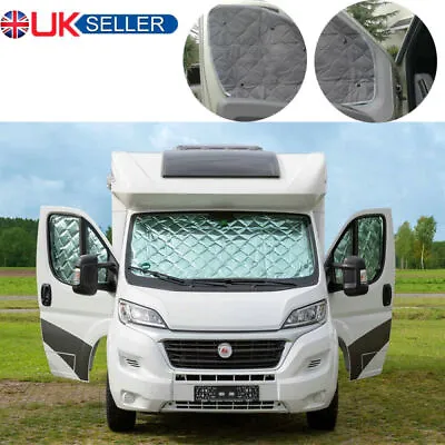 £19.96 • Buy For FIAT DUCATO PEUGEOT BOXER 2006-2022 Motorhome Thermal Screen Cover Blinds UK