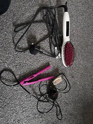 Hair Straighteners & Instyler Brush • £10