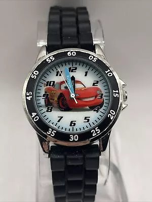 Disney Pixar Cars Kid's Lightning McQueen Accutime Quartz Watch- New Battery • $10