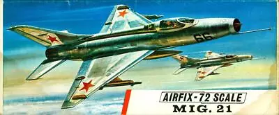 Airfix Mikoyan & Gurevich Mig-21F-13 Fishbed • $10.99