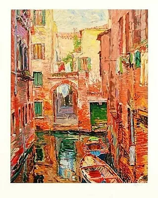 Marco Sassone- Rio Secundo -Ltd ED Serigraph/Paper/Hand Signed/AP Numbered/LOA • $279