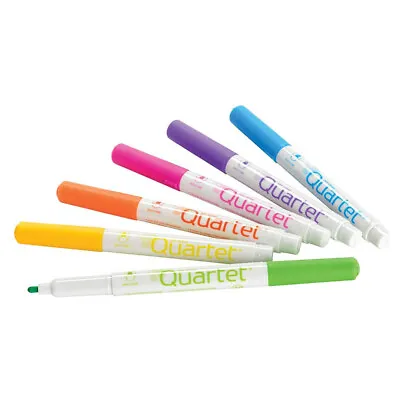 Quartet Classic Dry-Erase Marker Bullet Point 6-Marker Set Assorted Colors • $5.99
