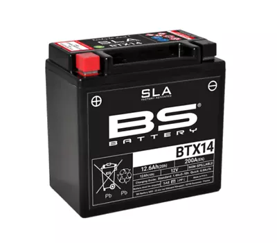 FITS KAWASAKI Performance Sport ZZR 1400 2016-19  SLA Factory Filled BS Battery • £64.99