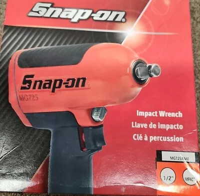 Snap-on™•MG725AMB•1/2 Drive Heavy-Duty Air Impact Wrench Cushion Grip•New In Box • $568.55