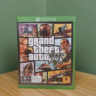 Grand Theft Auto V (Xbox One 2014) Complete With Map VGC • $20