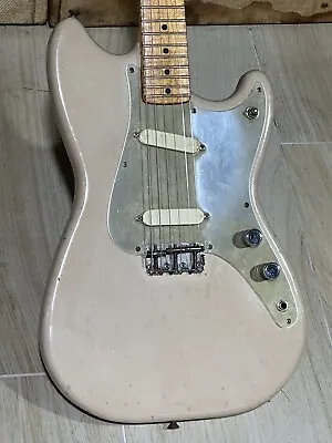 1957 Fender Duo Sonic Very Cool Desert Sand W/a Gold'gard & Figured Maple Neck. • $5495