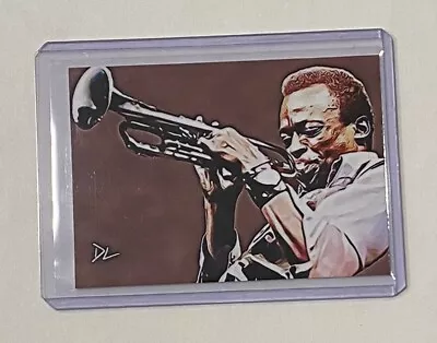 Miles Davis Limited Edition Artist Signed “Prince Of Darkness” Card 1/10 • $19.95