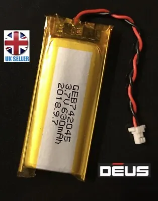 XP  Deus Battery 742045 3.7v 630mah Rechargeable Lithium Polymer Battery • £12.99