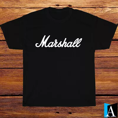 New Shirt Marshall Amplification Music Logo Black/Grey/Navy/W T-Shirt Size S-5XL • $18.50