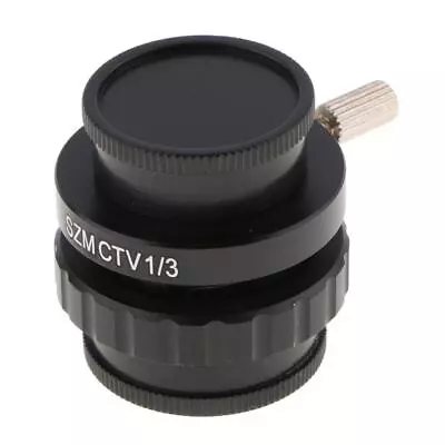 Stereo Microscopes 0.3X 1/3 CTV CCD Camera Interface C-Mount Lens Adapter • £26.33