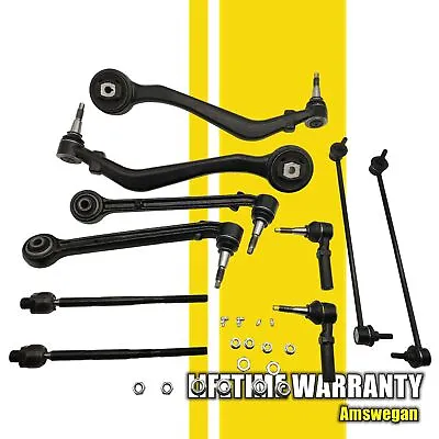 10pcs Front Lower Control Arm Tie Rods Suspension Kit For 10-15 Chevrolet Camaro • $139.22