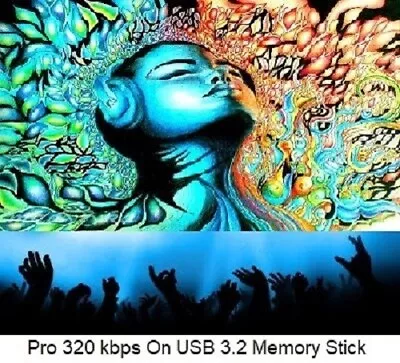 Psychedelic & Psy-Trance Vol. 1 9000 High Quality DJ Friendly MP3’s (On USB) • £49.99