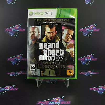 Grand Theft Auto IV The Complete Edition Xbox 360 + Map - Complete CIB • $62.95