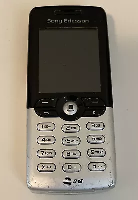 Sony Ericsson T610 - Silver And Black Cell Phone For Parts • $10